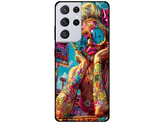 Skin Woman 3, compatibil cu Samsung Galaxy S21 Ultra 5G, M0193