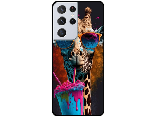 Skin Giraffe, compatibil cu Samsung Galaxy S21 Ultra 5G, M0195