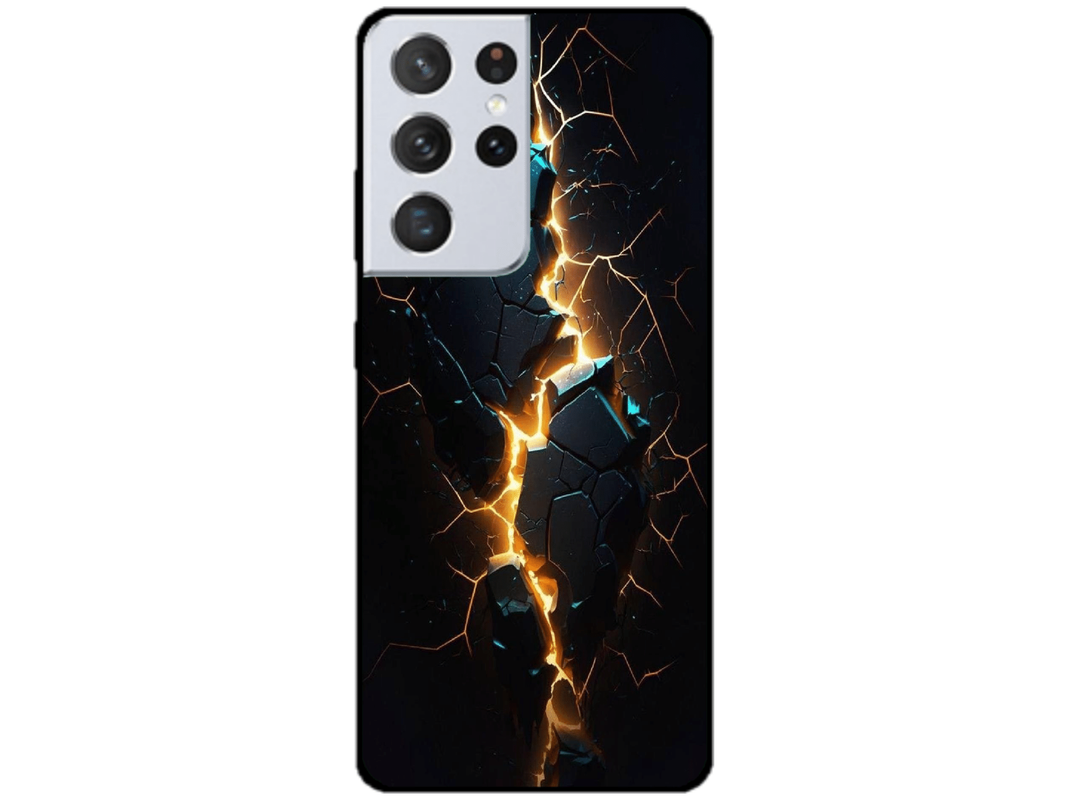 Skin Cracks 2, compatibil cu Samsung Galaxy S21 Ultra 5G, M0217