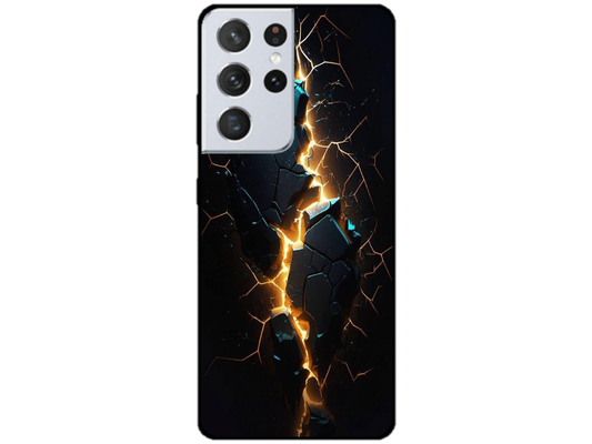 Skin Cracks 2, compatibil cu Samsung Galaxy S21 Ultra 5G, M0217