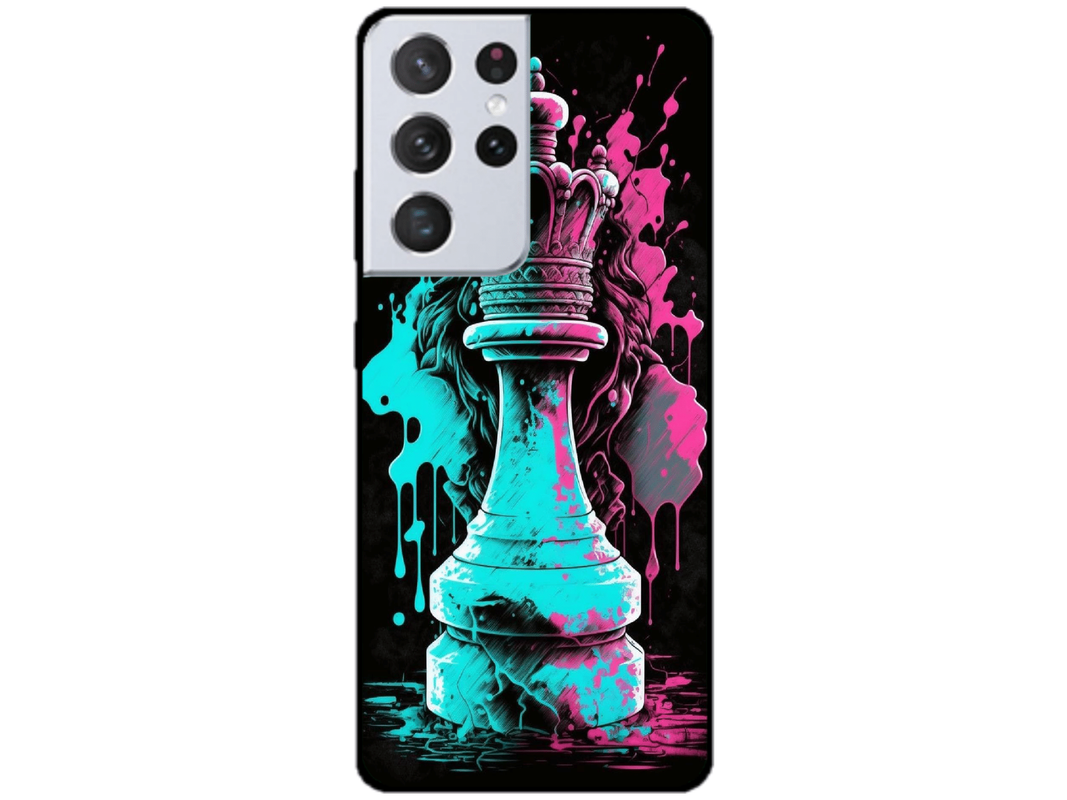 Skin Chess, compatibil cu Samsung Galaxy S21 Ultra 5G, M0223