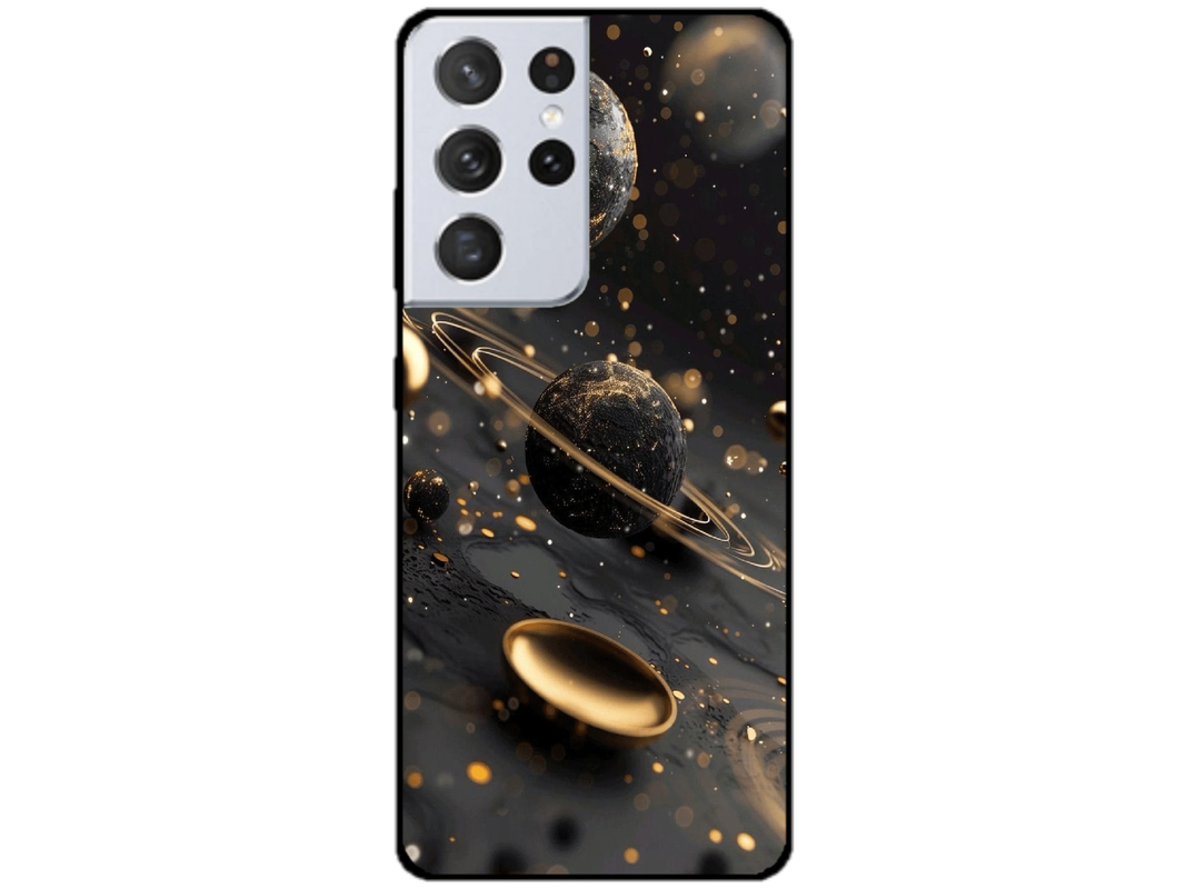 Skin Small Planets, compatibil cu Samsung Galaxy S21 Ultra 5G, M0224
