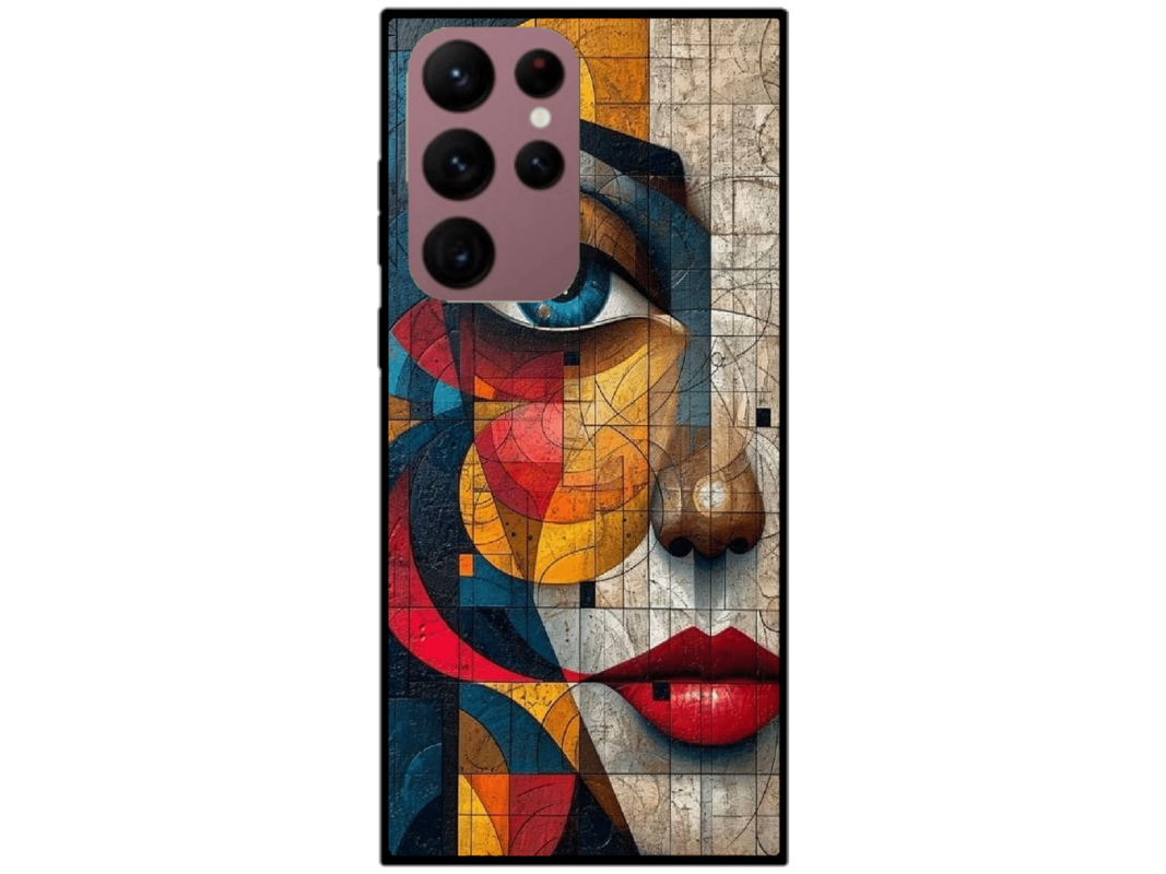 Skin Mozaic 1, compatibil cu Samsung Galaxy S22 Ultra 5G, M0003