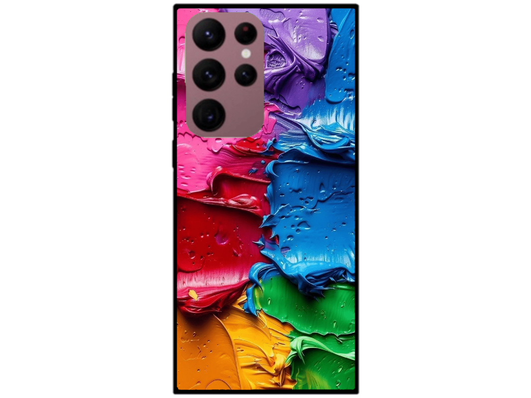 Skin Paint Brushes, compatibil cu Samsung Galaxy S22 Ultra 5G, M0021