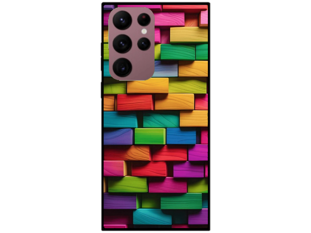 Skin Brickwall 2, compatibil cu Samsung Galaxy S22 Ultra 5G, M0031