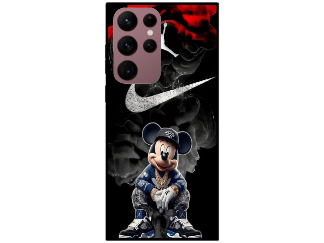 Skin Mouse Jordan, compatibil cu Samsung Galaxy S22 Ultra 5G, M0049
