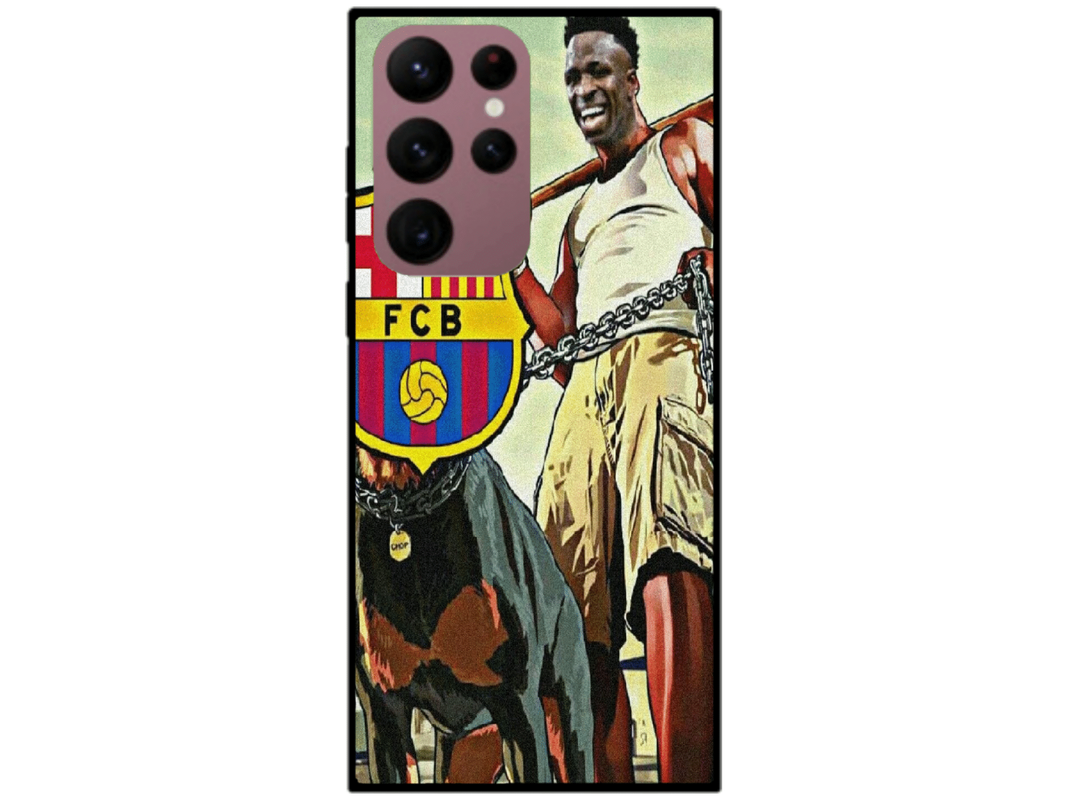 Skin FC Barcelona 1, compatibil cu Samsung Galaxy S22 Ultra 5G, M0055