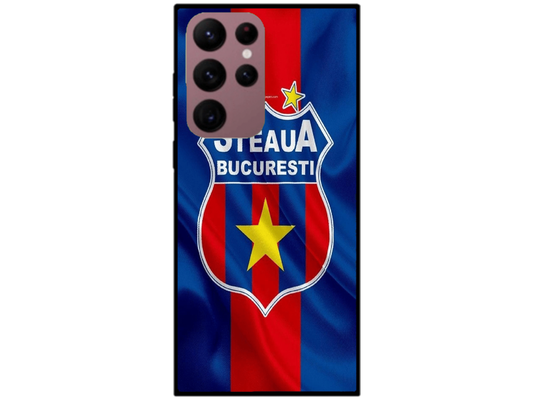 Skin Steaua Bucuresti, compatibil cu Samsung Galaxy S22 Ultra 5G, M0057