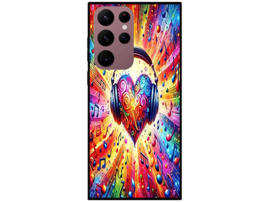 Skin Heart Song 1, compatibil cu Samsung Galaxy S22 Ultra 5G, M0086