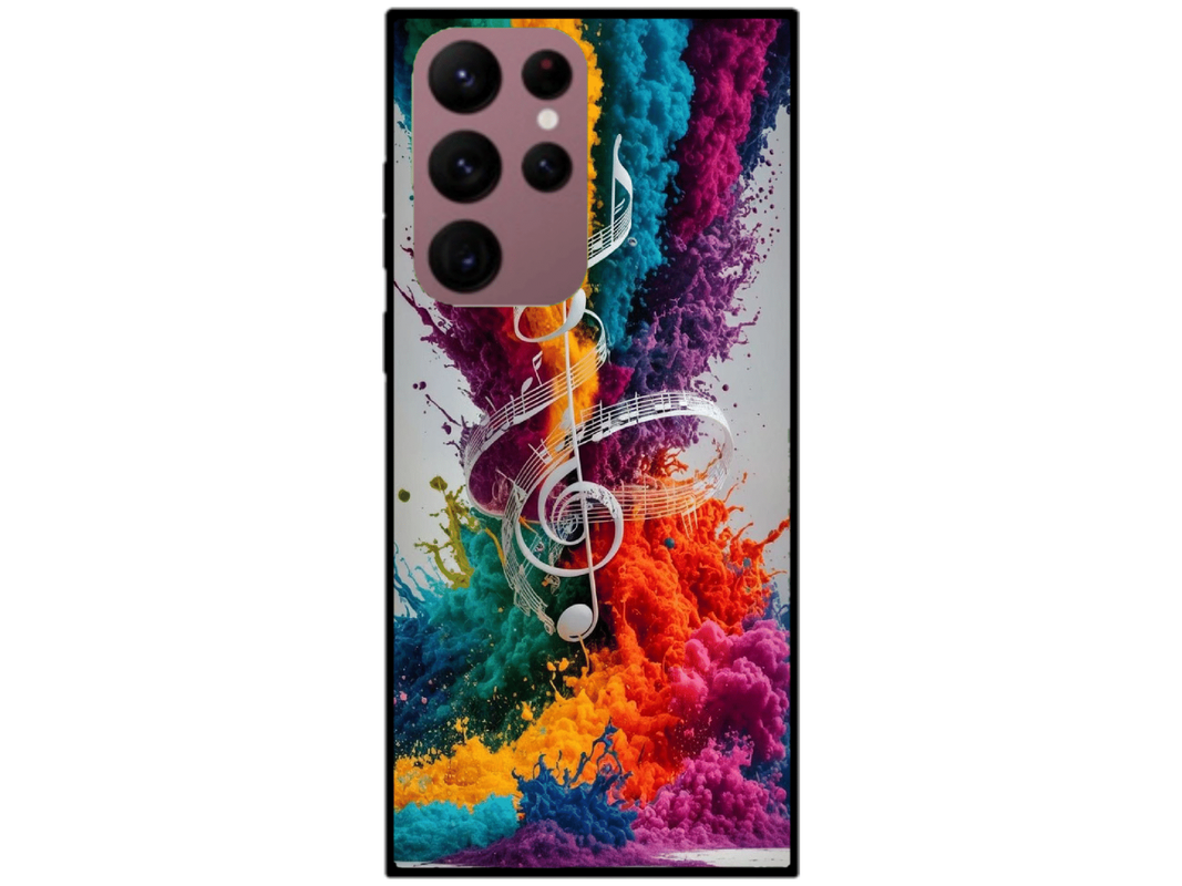 Skin Music Explosion, compatibil cu Samsung Galaxy S22 Ultra 5G, M0087