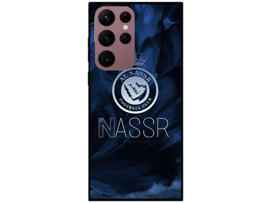 Skin Al Nassr, compatibil cu Samsung Galaxy S22 Ultra 5G, M0098