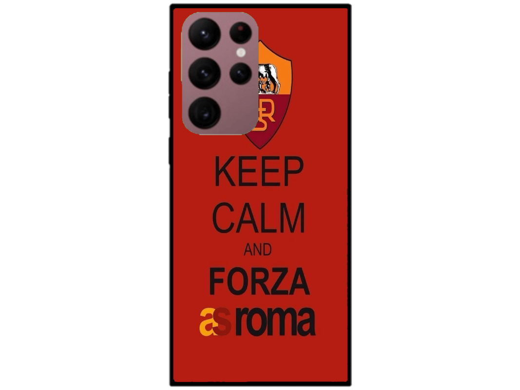 Skin AS Roma, compatibil cu Samsung Galaxy S22 Ultra 5G, M0104