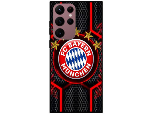 Skin FC Bayern 3, compatibil cu Samsung Galaxy S22 Ultra 5G, M0107