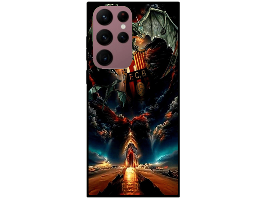 Skin FC Barcelona 2, compatibil cu Samsung Galaxy S22 Ultra 5G, M0121