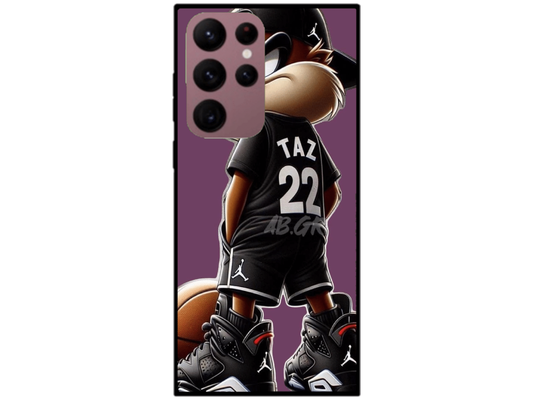Skin Cool Taz, compatibil cu Samsung Galaxy S22 Ultra 5G, M0145