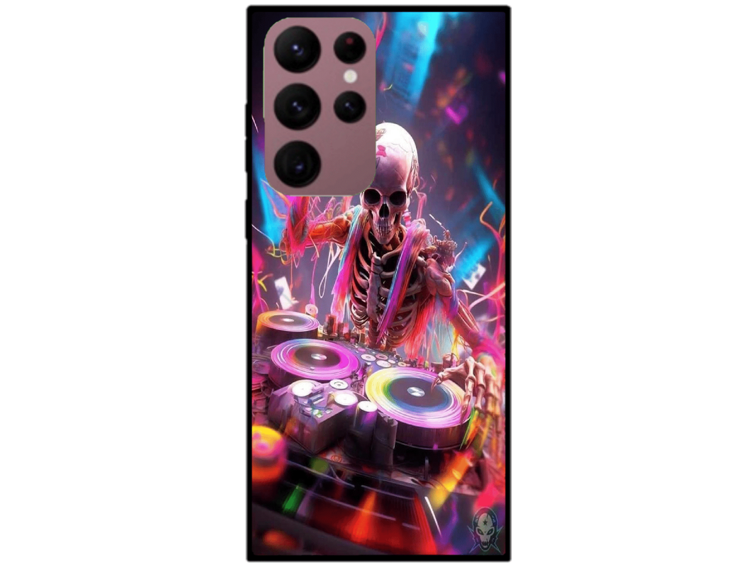 Skin DJ Bones, compatibil cu Samsung Galaxy S22 Ultra 5G, M0163