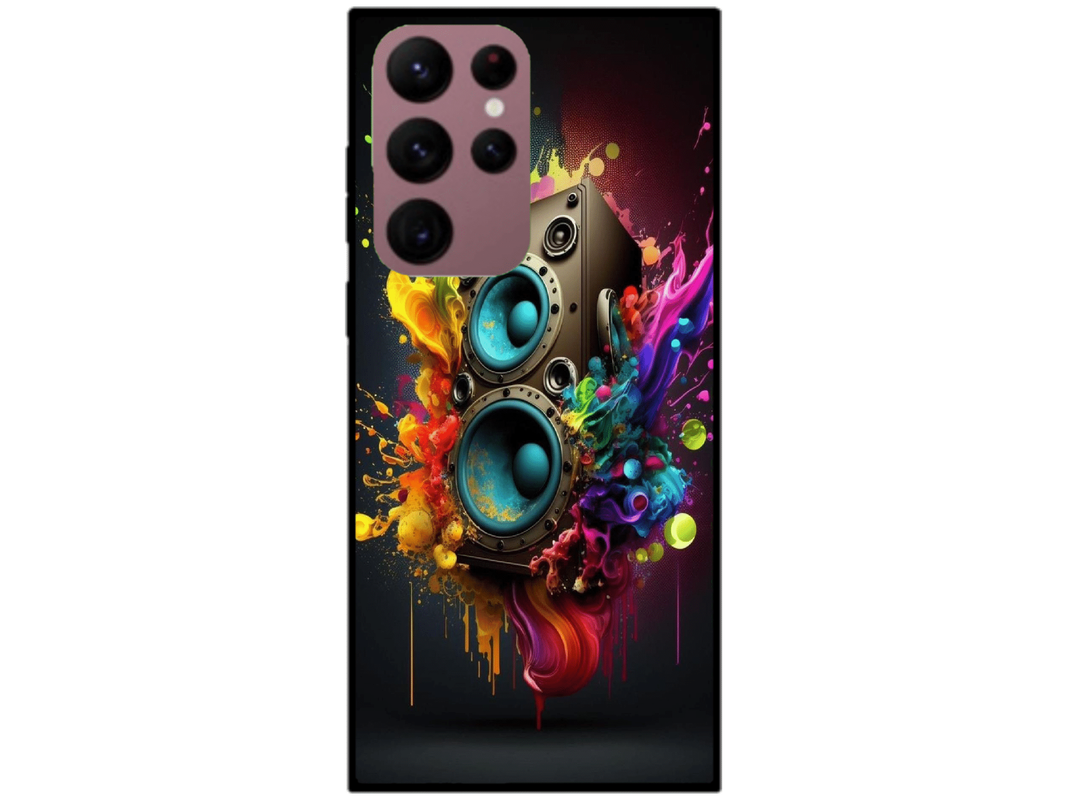 Skin Music Boom, compatibil cu Samsung Galaxy S22 Ultra 5G, M0172