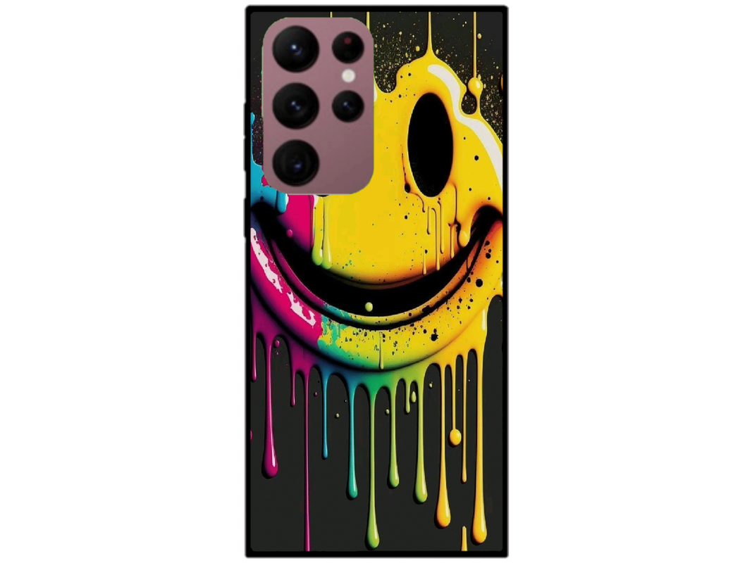 Skin Melting Smile 2, compatibil cu Samsung Galaxy S22 Ultra 5G, M0175