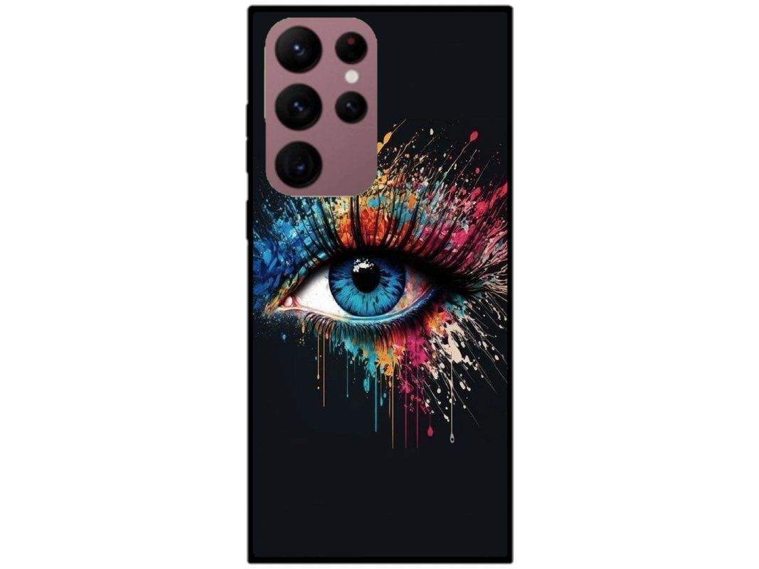 Skin Eye, compatibil cu Samsung Galaxy S22 Ultra 5G, M0182