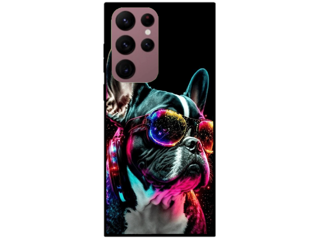 Skin Cool Dog 2, compatibil cu Samsung Galaxy S22 Ultra 5G, M0192