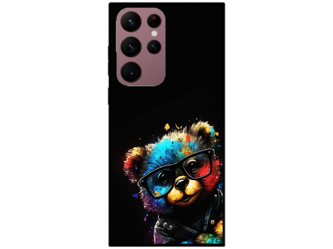 Skin Rainbow Bear 5, compatibil cu Samsung Galaxy S22 Ultra 5G, M0228