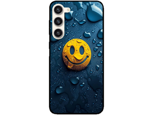 Skin Smiley Rain, compatibil cu Samsung Galaxy S24, M0028