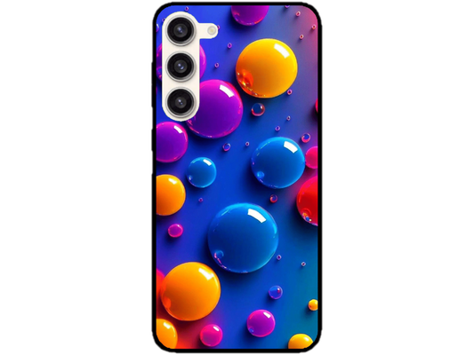 Skin Rainbow Drops 1, compatibil cu Samsung Galaxy S23 FE, M0029