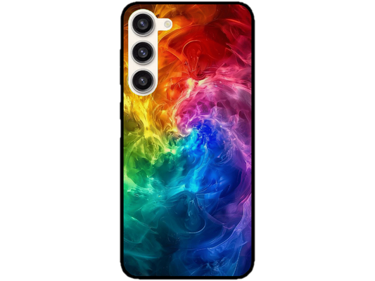 Skin Rainbow Clouds, compatibil cu Samsung Galaxy S24, M0040