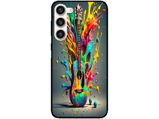 Skin Rainbow Music 2, compatibil cu Samsung Galaxy S24 Plus, M0101