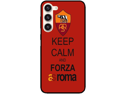 Skin AS Roma, compatibil cu Samsung Galaxy S24 Plus, M0104