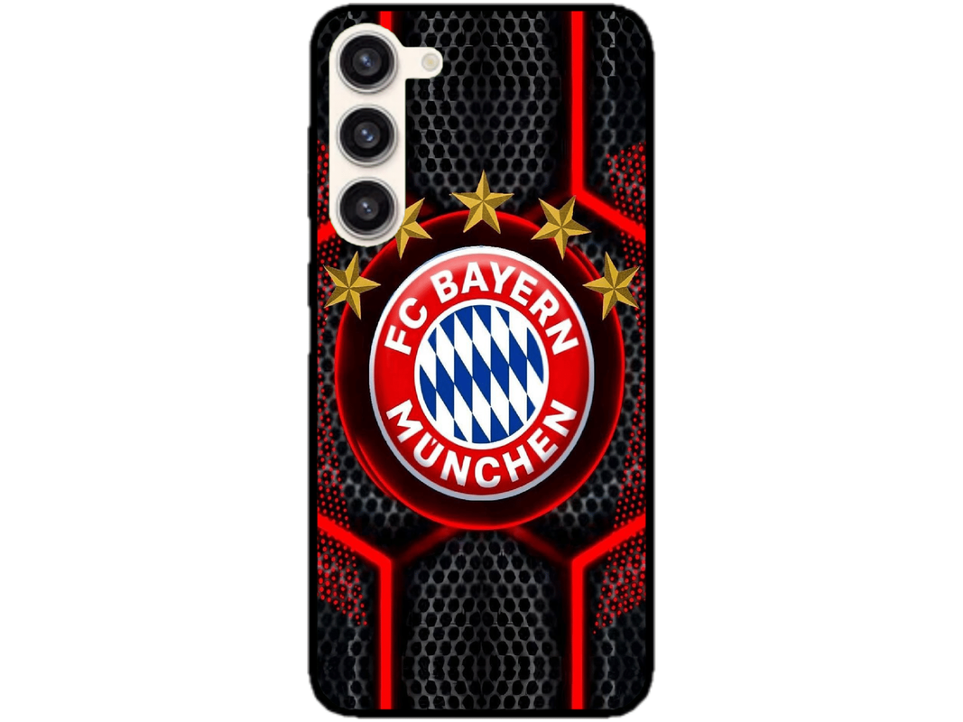 Skin FC Bayern 3, compatibil cu Samsung Galaxy S23 Plus, M0107