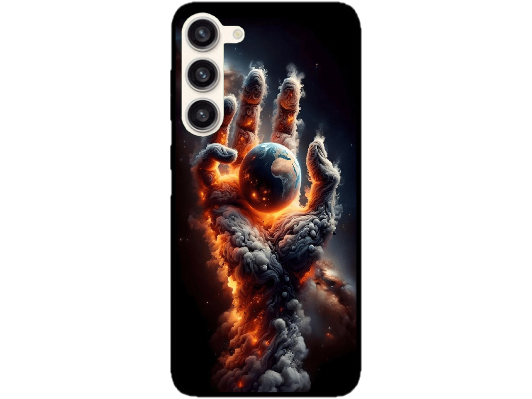 Skin Hand of Earth, compatibil cu Samsung Galaxy S24, M0212