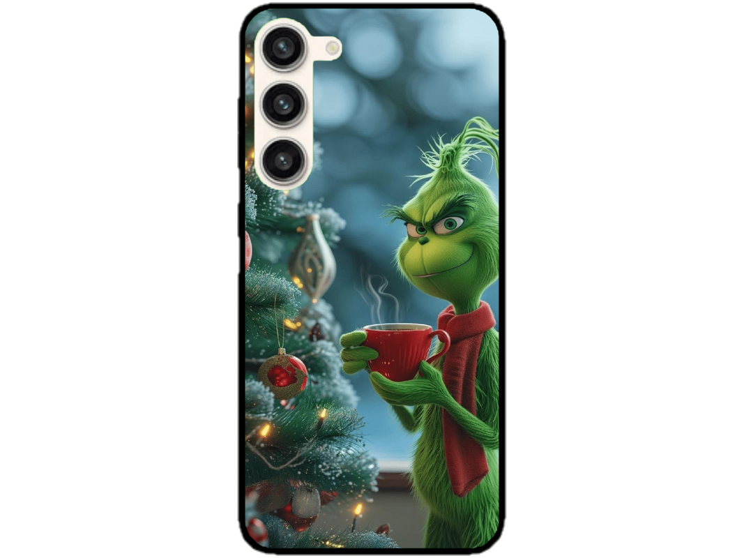 Skin Grinch, compatibil cu Samsung Galaxy S24, M0222