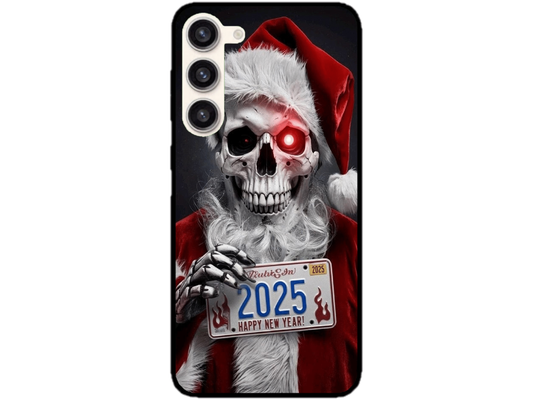 Skin Santa Skull, compatibil cu Samsung Galaxy S24, M0247