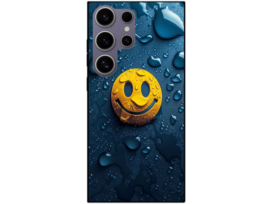 Skin Smiley Rain, compatibil cu Samsung Galaxy S23 Ultra, M0028
