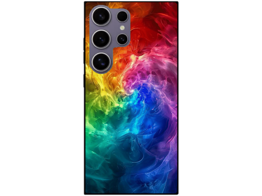 Skin Rainbow Clouds, compatibil cu Samsung Galaxy S24 Ultra, M0040