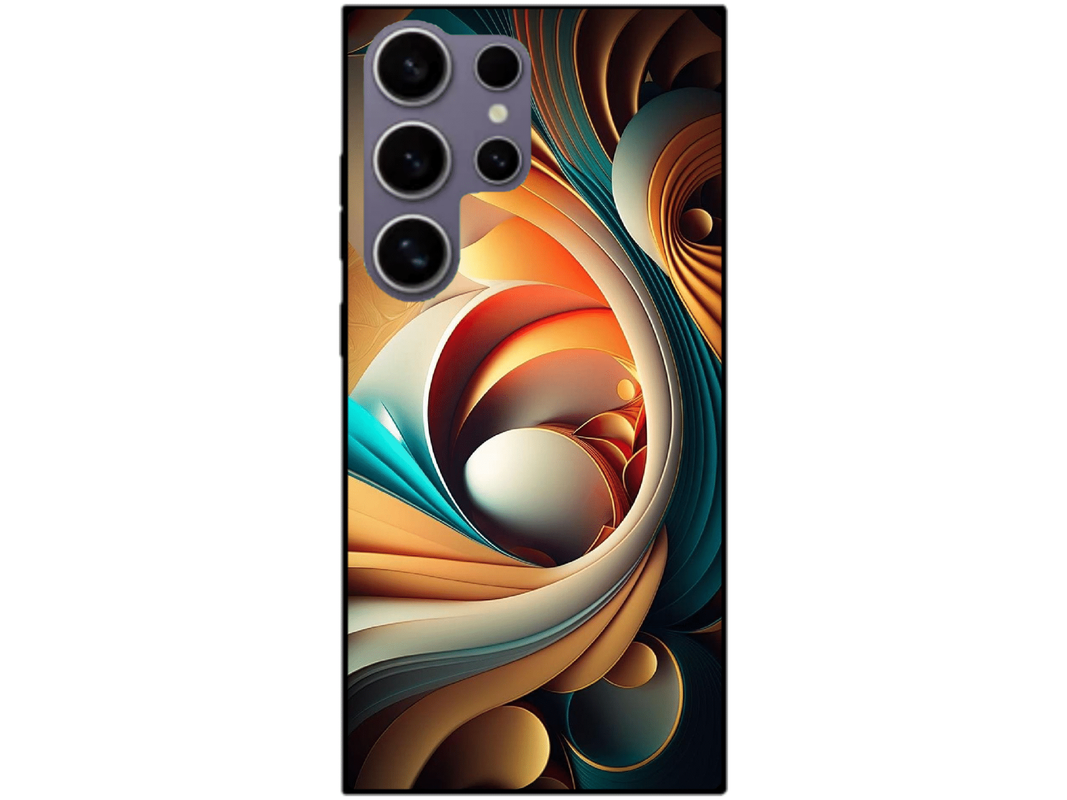 Skin Abstract, compatibil cu Samsung Galaxy S24 Ultra, M0041