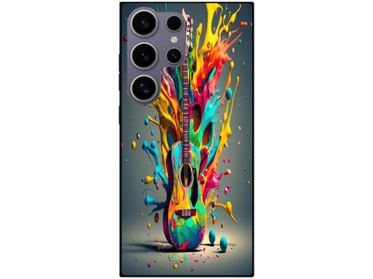 Skin Rainbow Music 2, compatibil cu Samsung Galaxy S24 Ultra, M0101