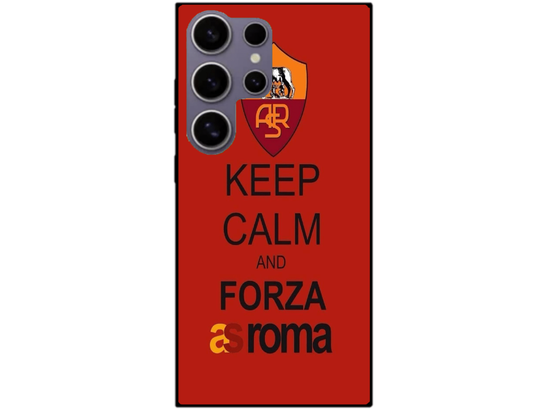 Skin AS Roma, compatibil cu Samsung Galaxy S23 Ultra, M0104