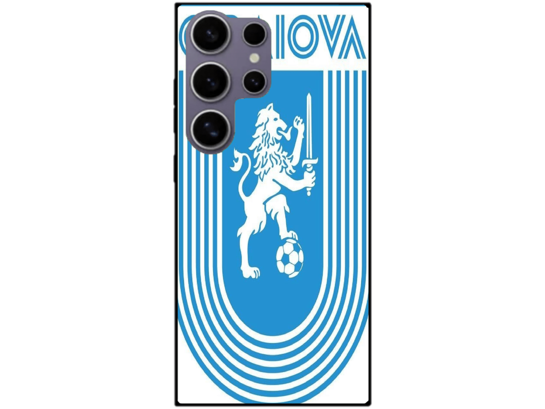 Skin FC Craiova, compatibil cu Samsung Galaxy S24 Ultra, M0120