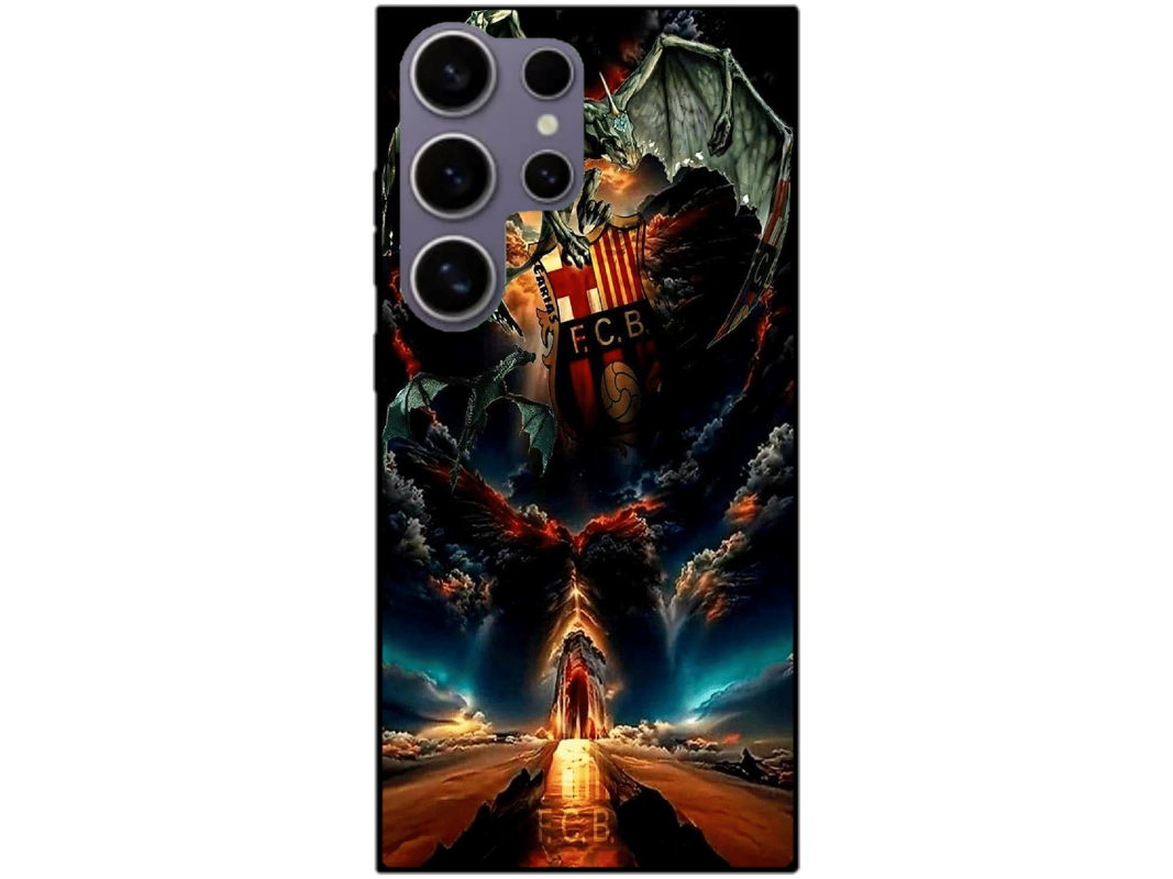 Skin FC Barcelona 2, compatibil cu Samsung Galaxy S23 Ultra, M0121