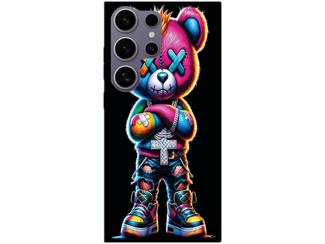 Skin Rainbow Bear 1, compatibil cu Samsung Galaxy S23 Ultra, M0158