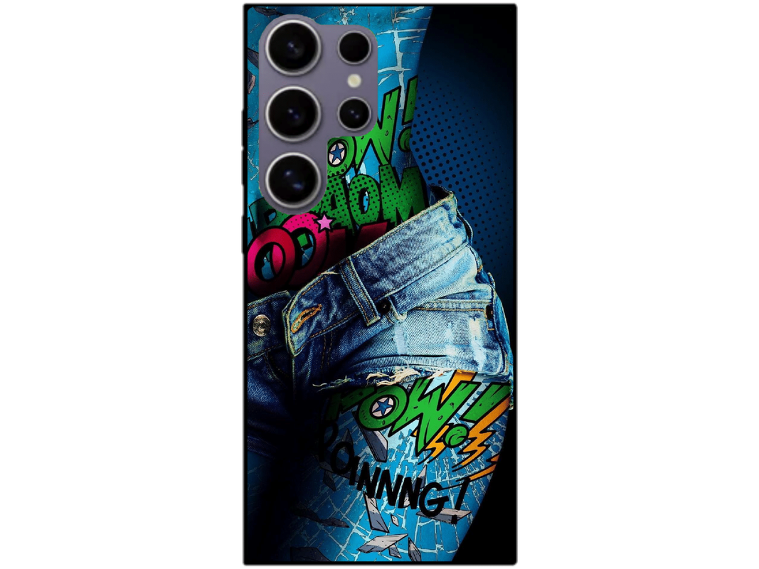 Skin Pow, compatibil cu Samsung Galaxy S24 Ultra, M0188