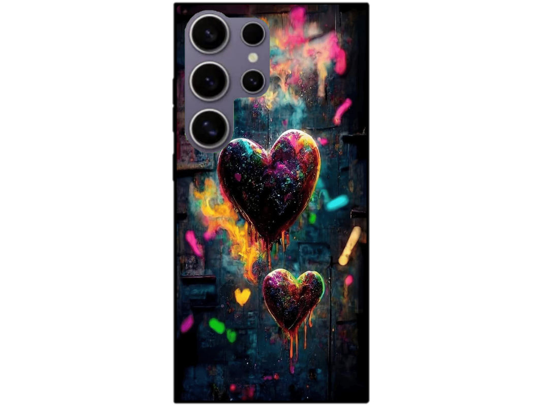 Skin Hearts, compatibil cu Samsung Galaxy S23 Ultra, M0190