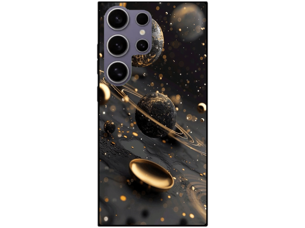 Skin Small Planets, compatibil cu Samsung Galaxy S24 Ultra, M0224