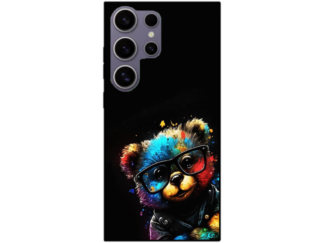 Skin Rainbow Bear 5, compatibil cu Samsung Galaxy S24 Ultra, M0228