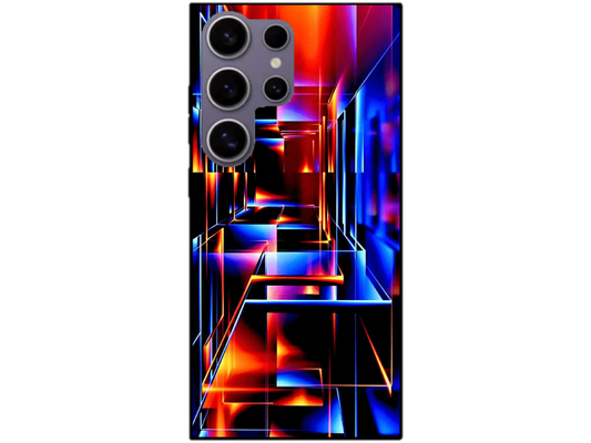 Skin Abstract Square, compatibil cu Samsung Galaxy S24 Ultra, M0229