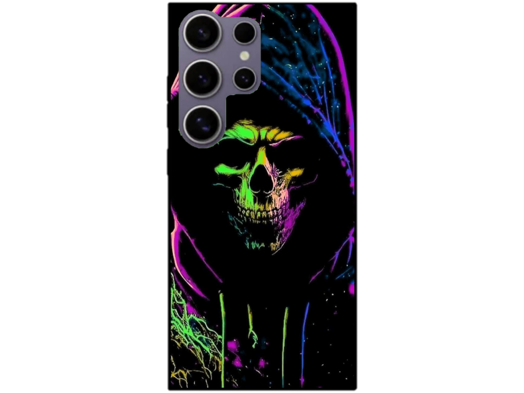Skin Rebel Skull, compatibil cu Samsung Galaxy S24 Ultra, M0233