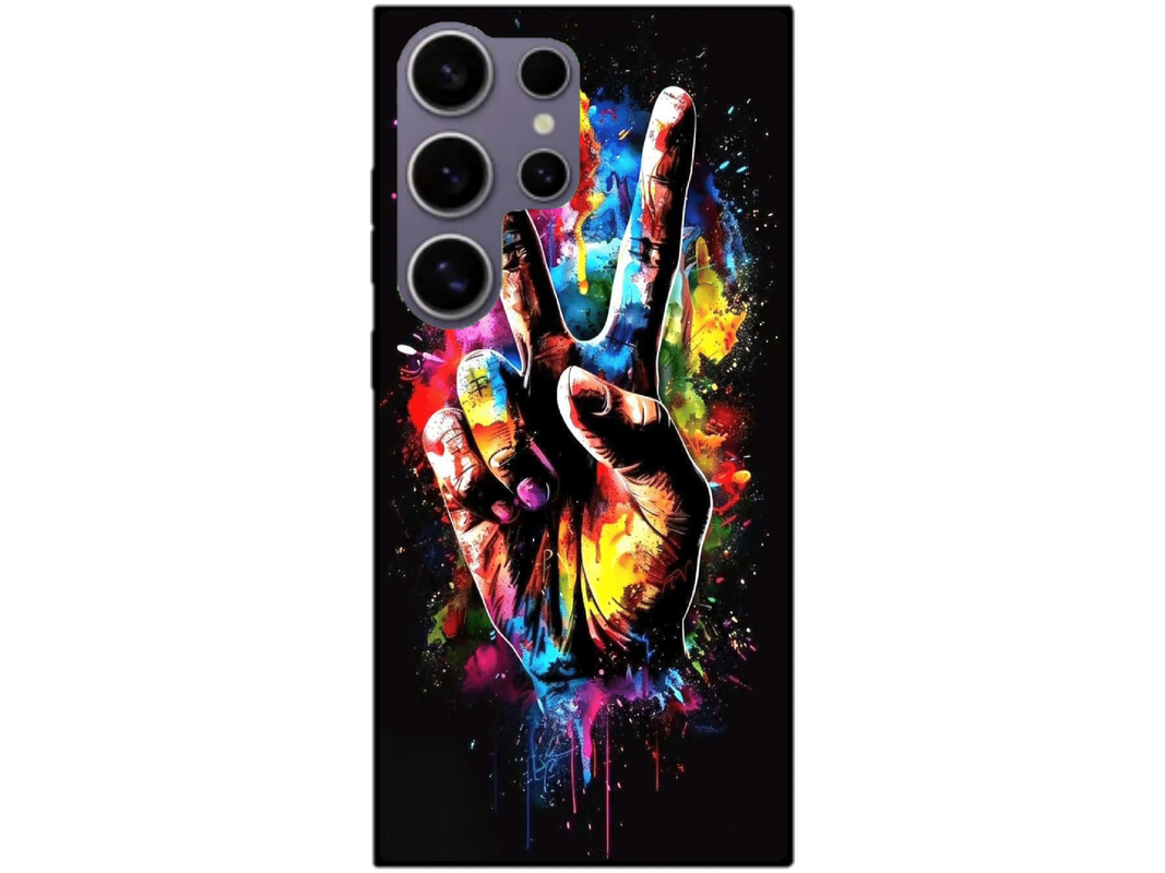 Skin Peace, compatibil cu Samsung Galaxy S24 Ultra, M0241