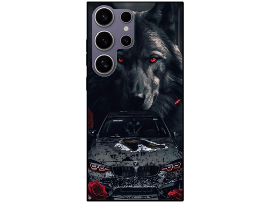 Skin Wolf, compatibil cu Samsung Galaxy S23 Ultra, M0245